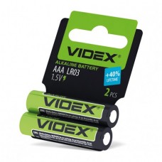  Батарейки  Videx лужні  LR03/AAA