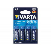 Батарейки Varta Longlife Max Power AA/LR06 (4шт) сині