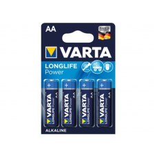 Батарейки Varta Longlife Max Power AA/LR06 (4шт) сині