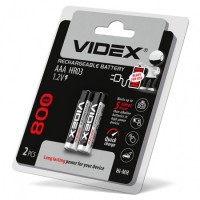 Акумулятори Videx HR03/ААА 800mAh, 1,2 V