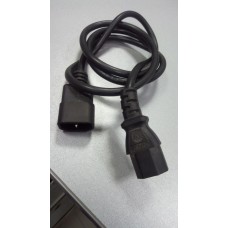 Шнур живлення Cablexpert PC-189-VDE С13-С14  VDE, чорний